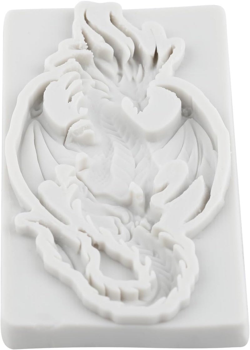 TAOXIBEI Flying Dragon Polymer Clay Mold Dragon Resin Silicone Molds for DIY Crafts Epoxy Resin Casting Air Dry Polymer Clay Plaster Jewelry Making - Image 3